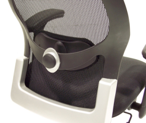 Advanced Ergonomic Mesh Back Ultra Task Chair w/ Headrest - Back