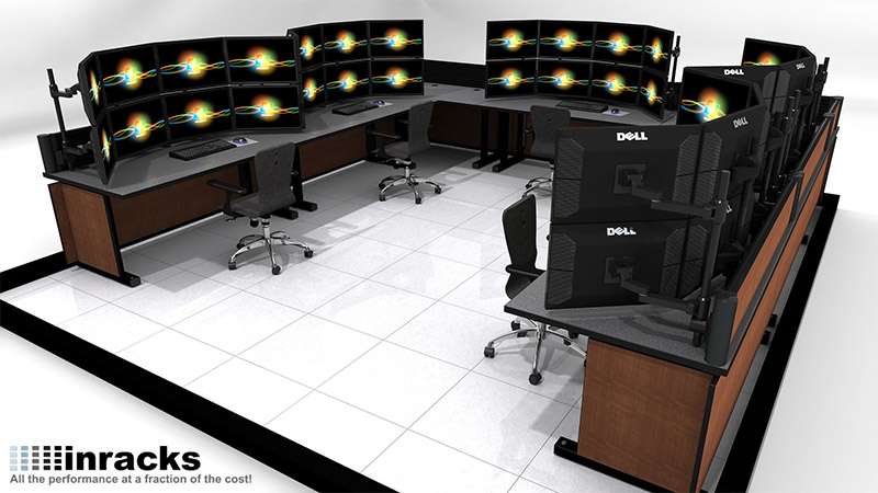 Deluxe Control Room NOC Furniture 2015-8