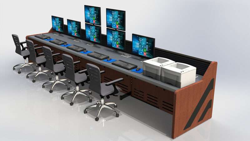 Enterprise Control Room NOC Furniture 2017 33
