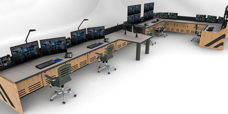 Enterprise Control Room NOC Furniture 2017 40