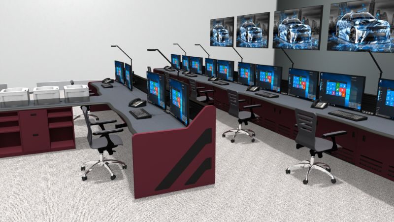 DCS Control Room Furniture