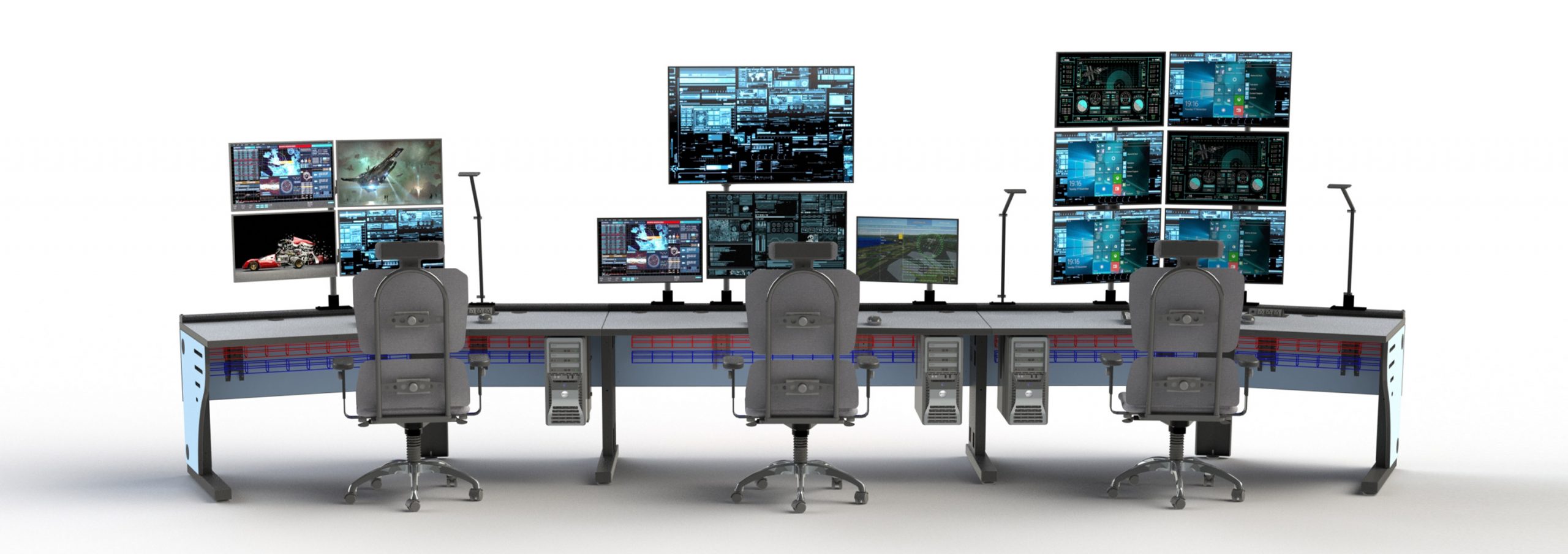 Control Room NOC Summit Edge rendering