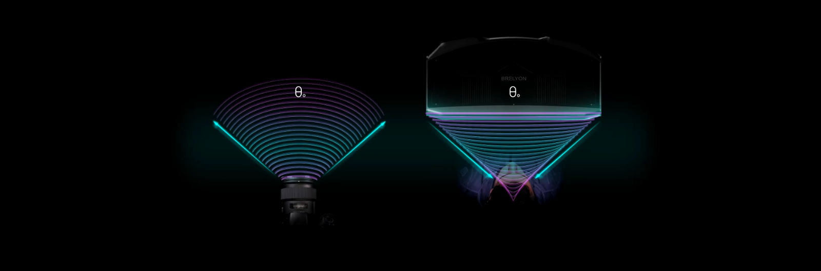 Brelyon Display Illustration Depth of Field Console XR
