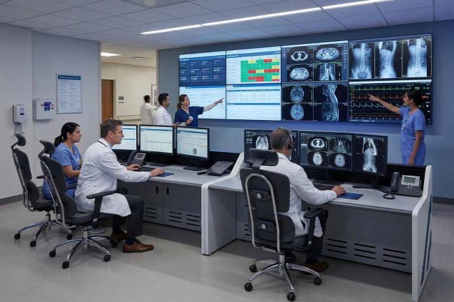 Patient Hospital Healthcare Command Center | Furniture Solutions