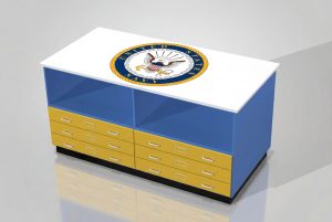 US Navy NOC Mission Planning Map Table